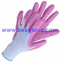 13 Gauge Polyester Liner, Nitrile Coating, Foam Finish Glove